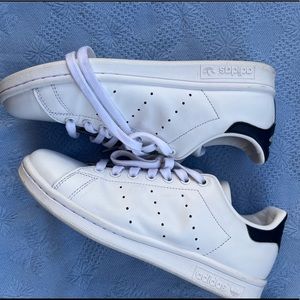 Adidas Stan Smith White Tennis Shoes-7.5